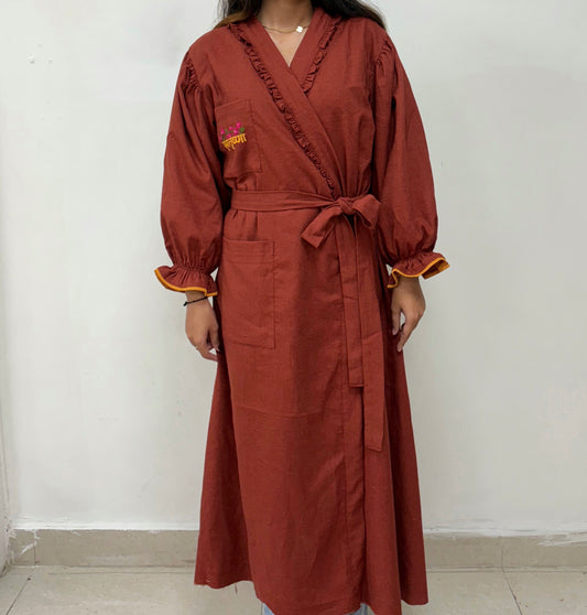 Bougainlife Signature Cottage Robe/Bathrobe