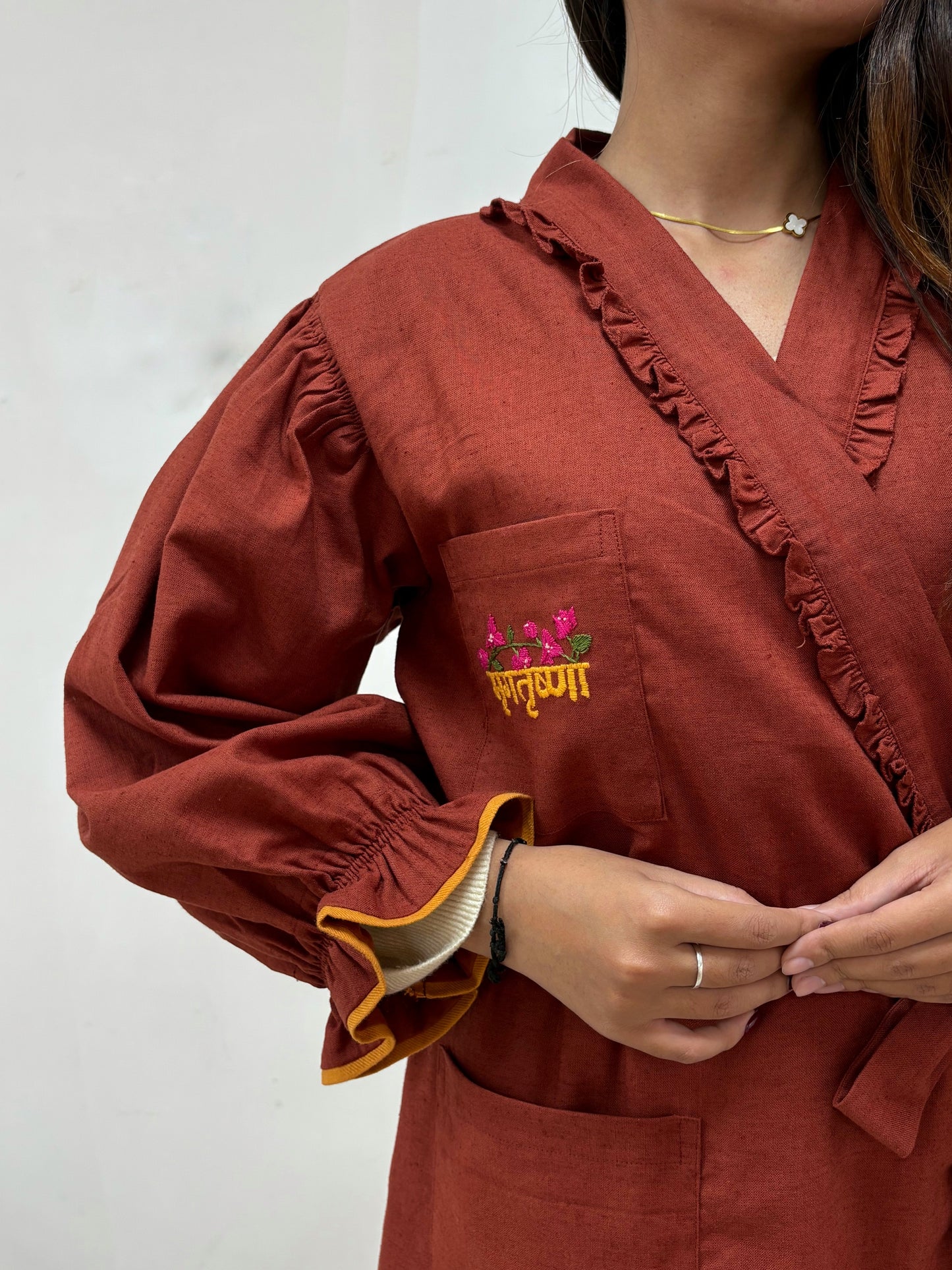 Bougainlife Signature Cottage Robe/Bathrobe