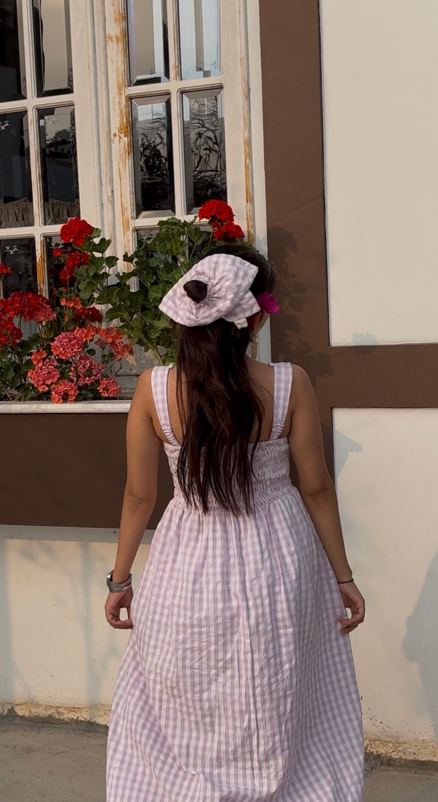 Gingham Summer Dress
