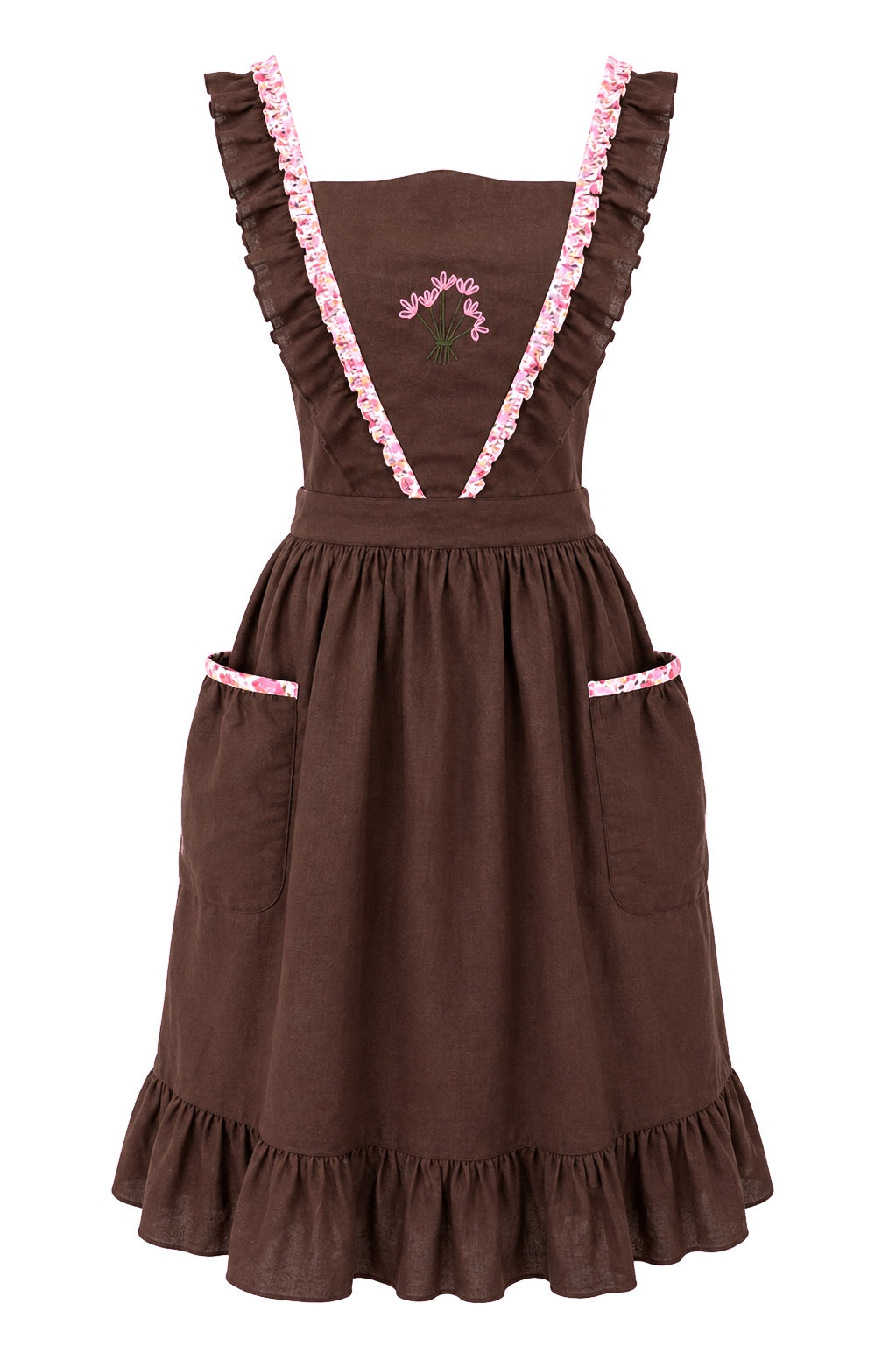Chocolate Blossom Apron