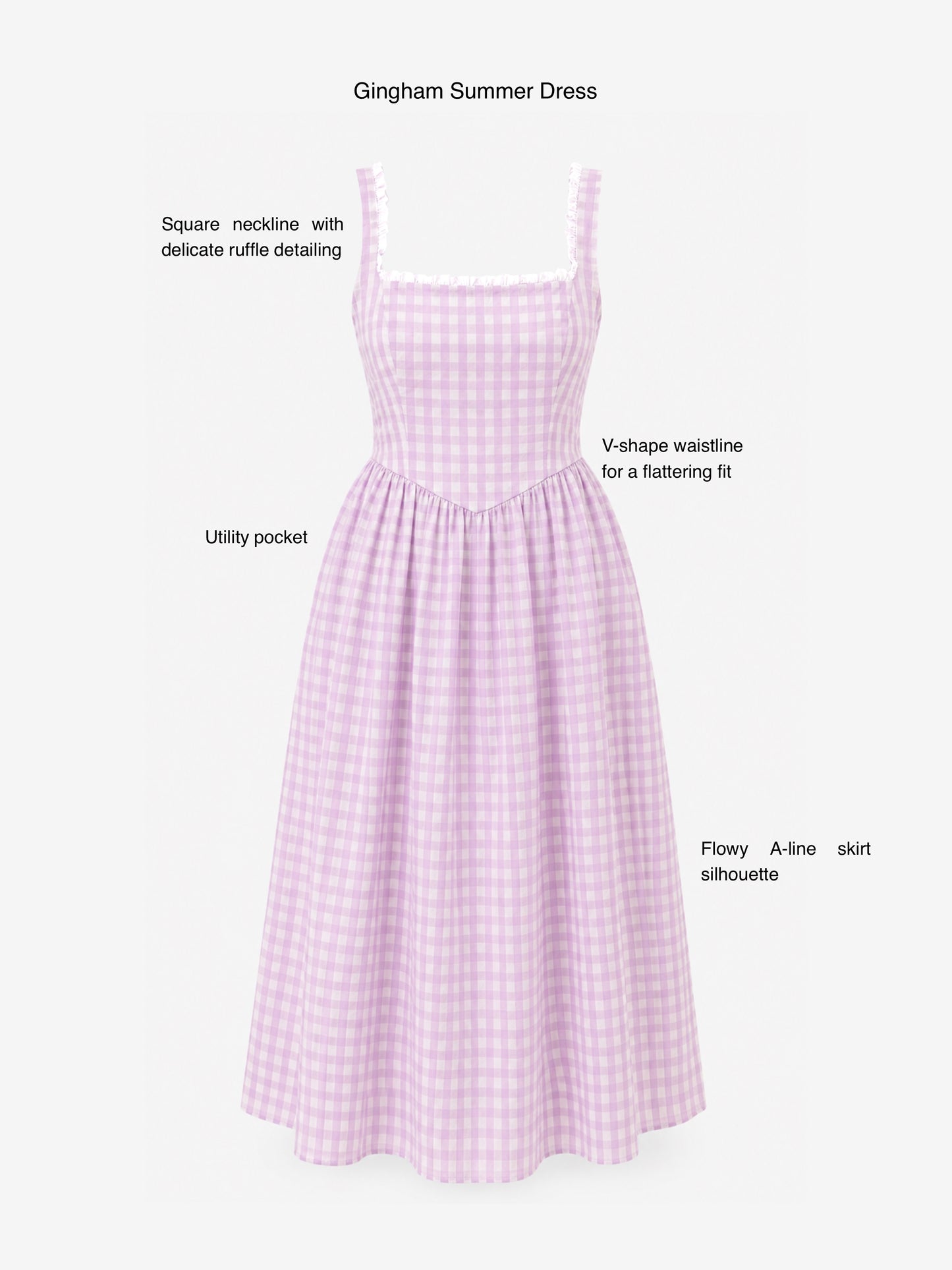 Gingham Summer Dress