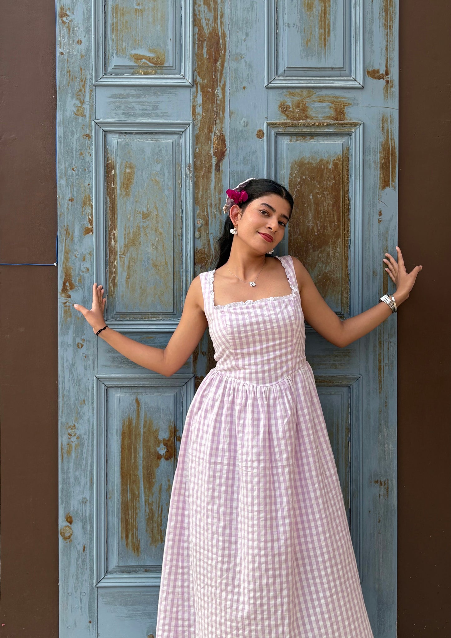 Gingham Summer Dress