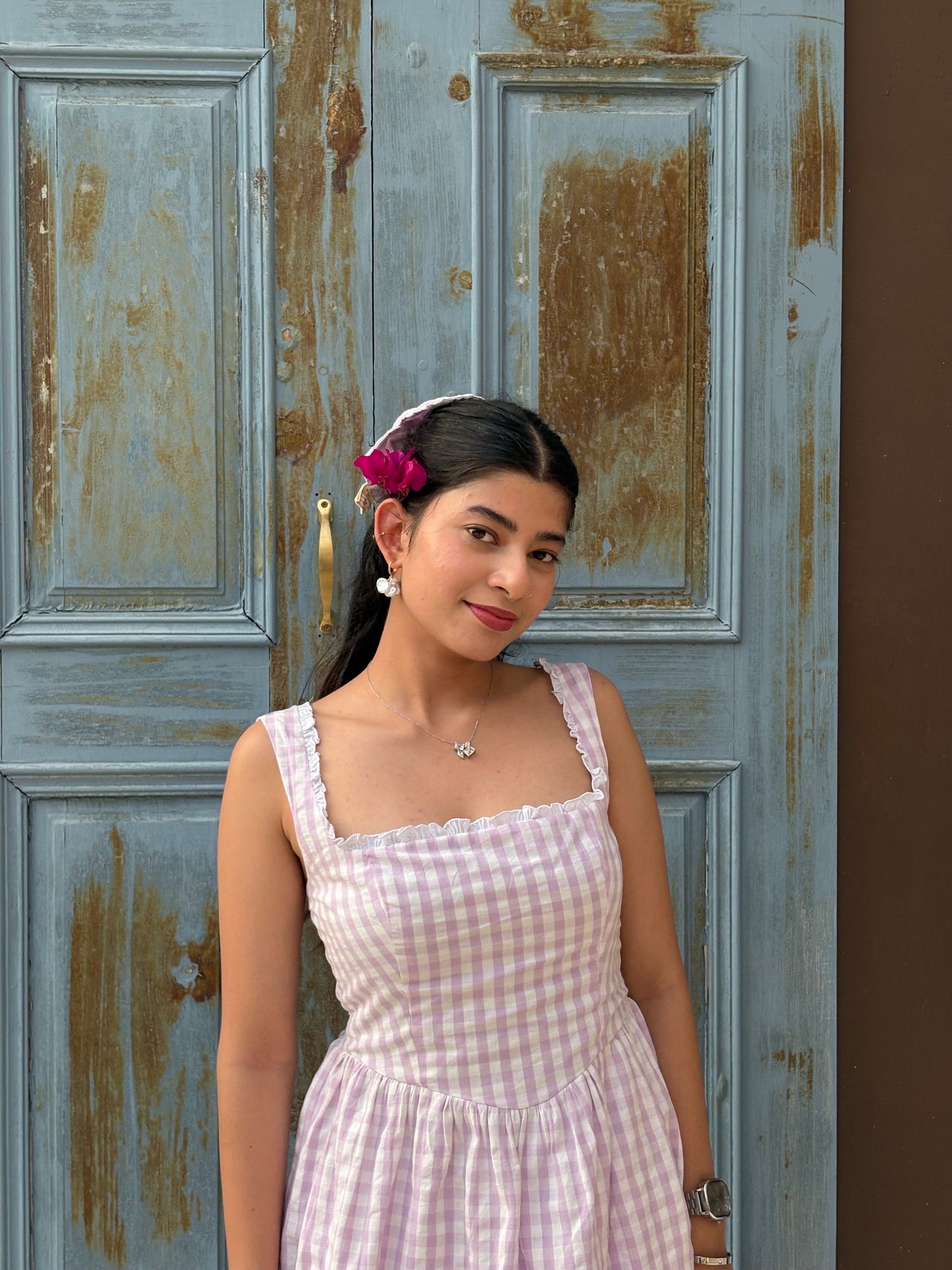 Gingham Summer Dress