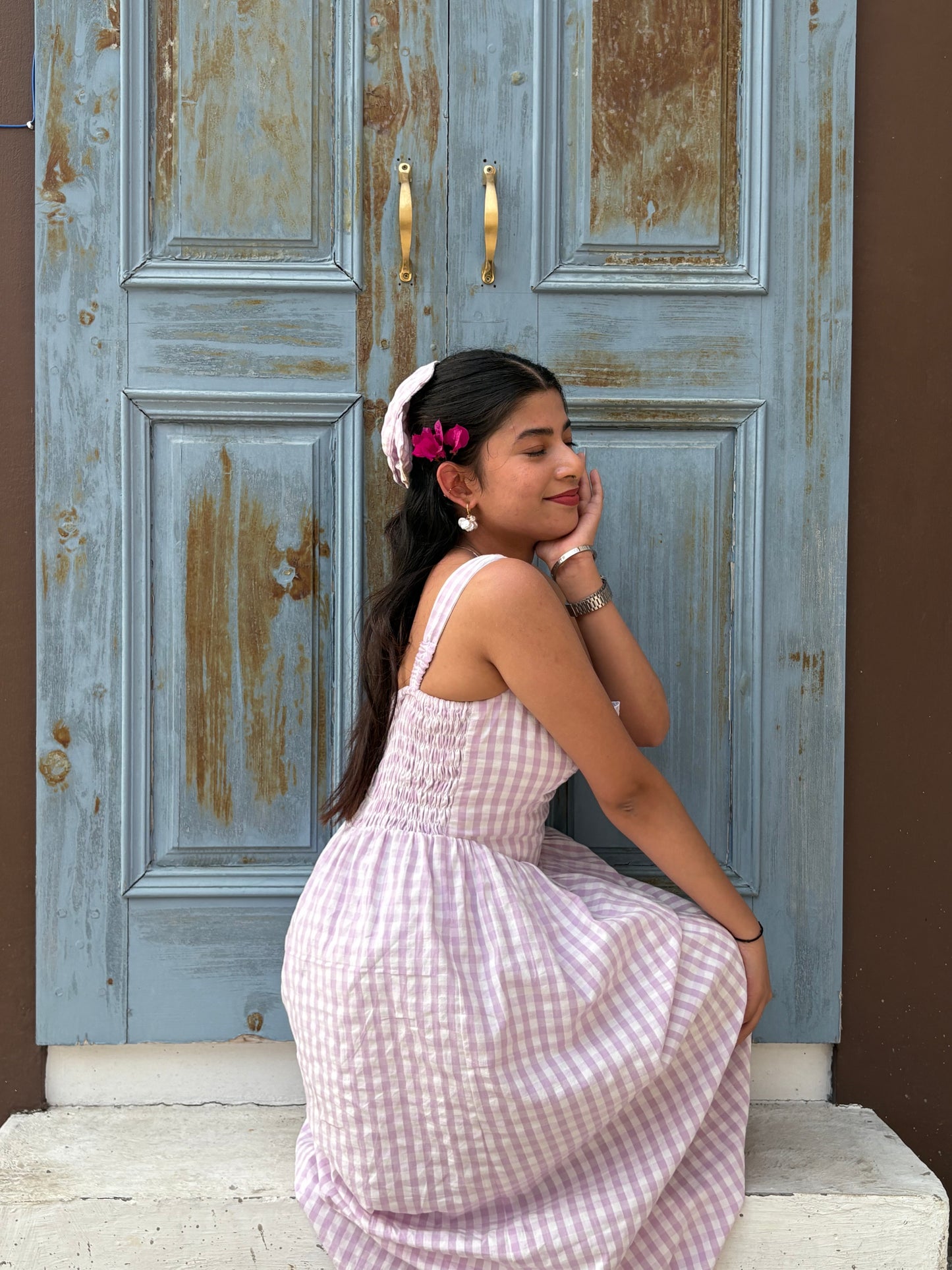 Gingham Summer Dress