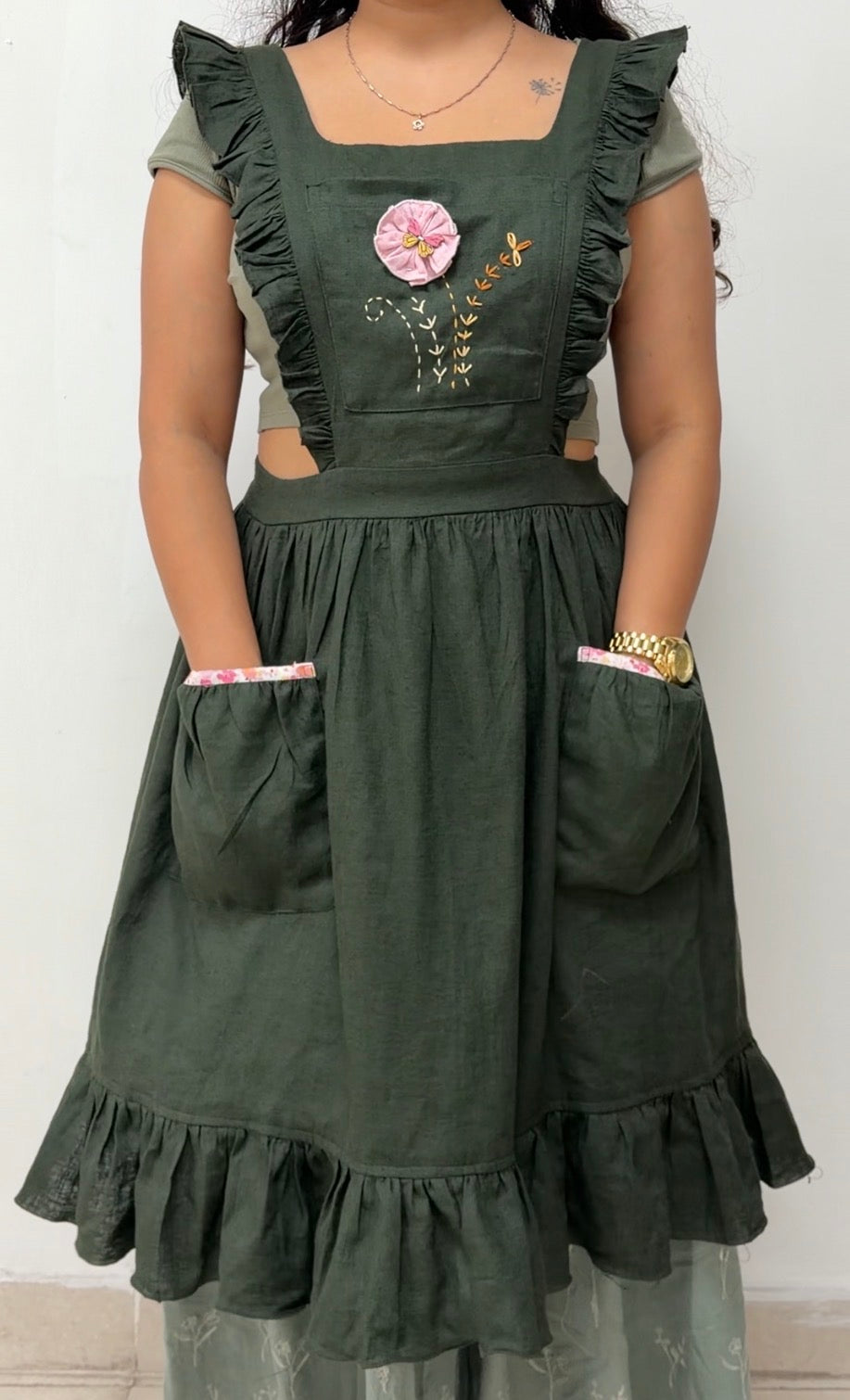 Forest Blossom Apron