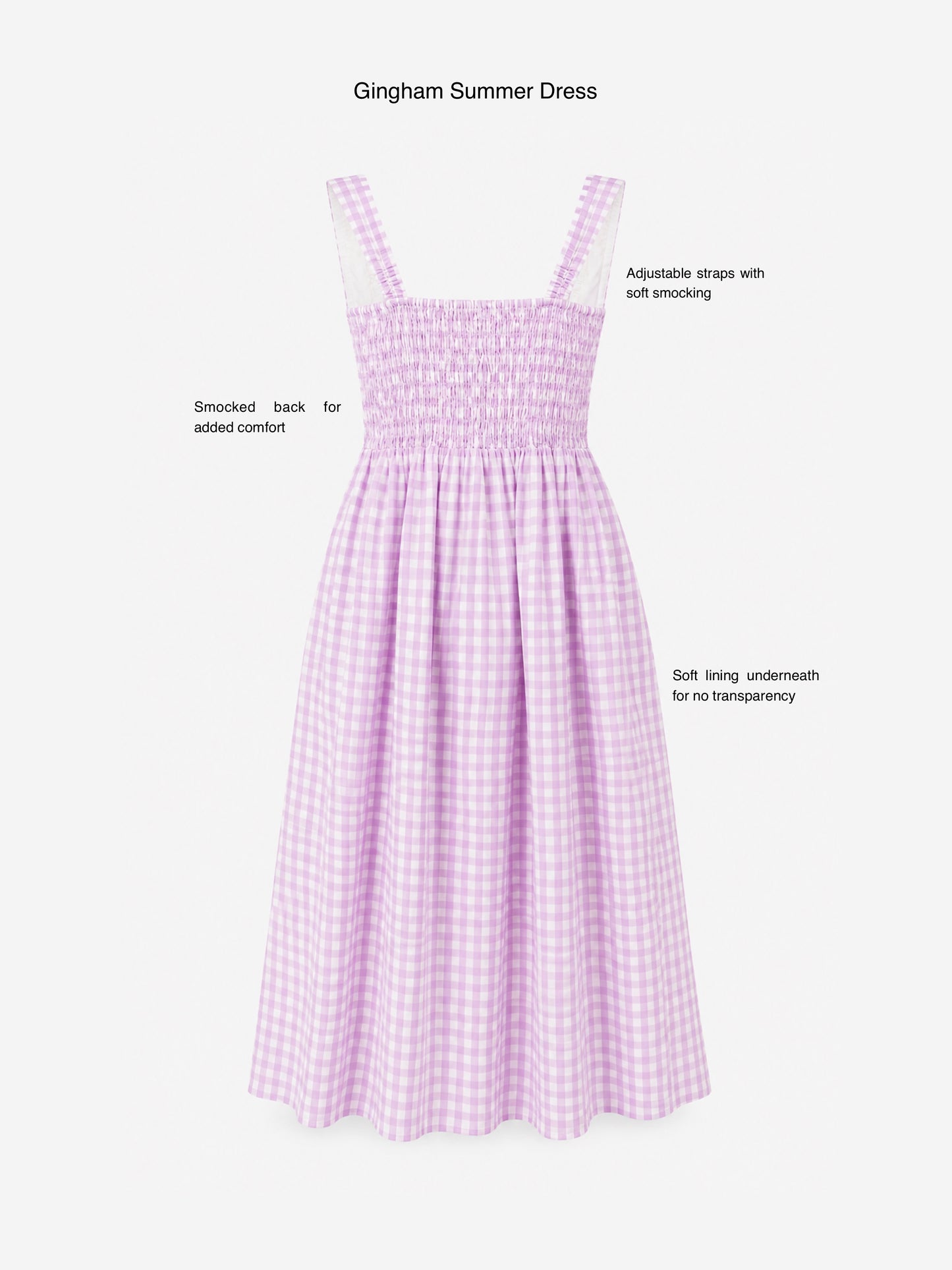Gingham Summer Dress
