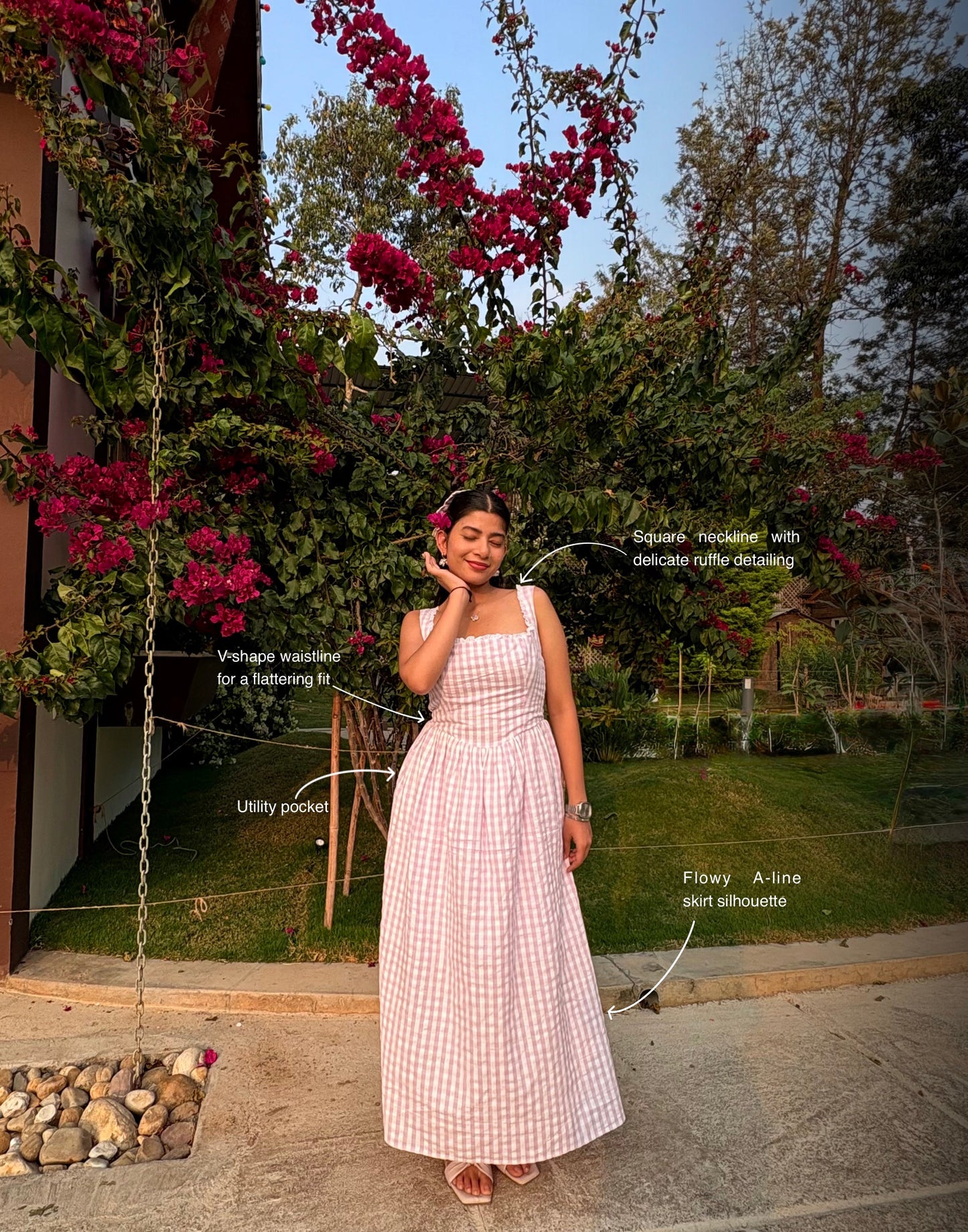 Gingham Summer Dress