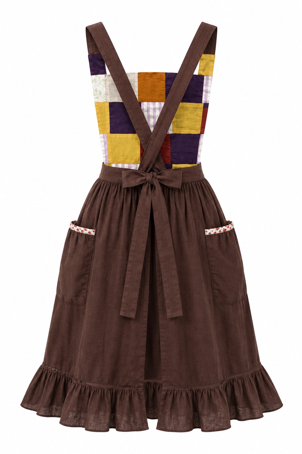 Chocolate Blossom Apron
