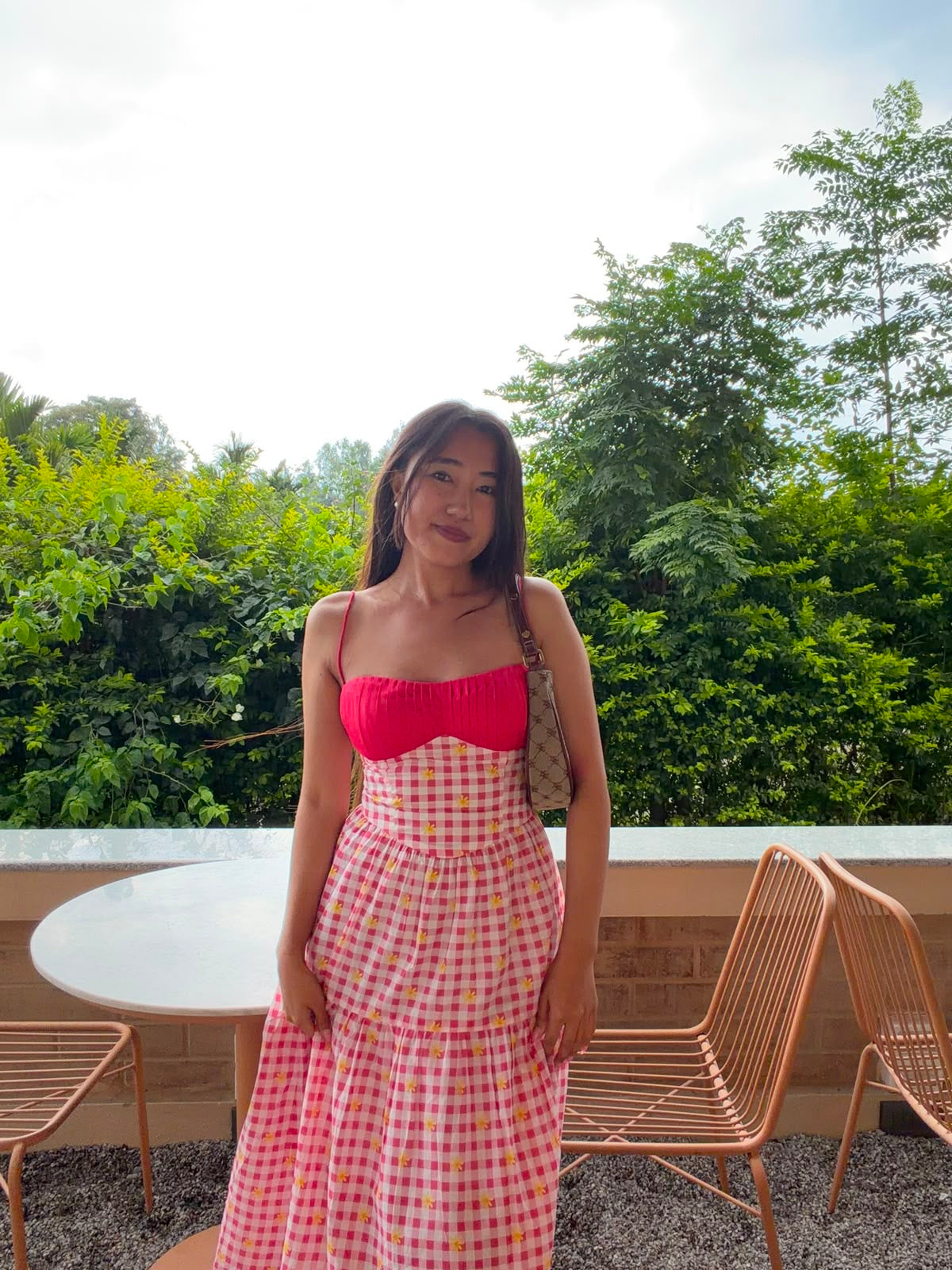 Ruby Ghingham Dress