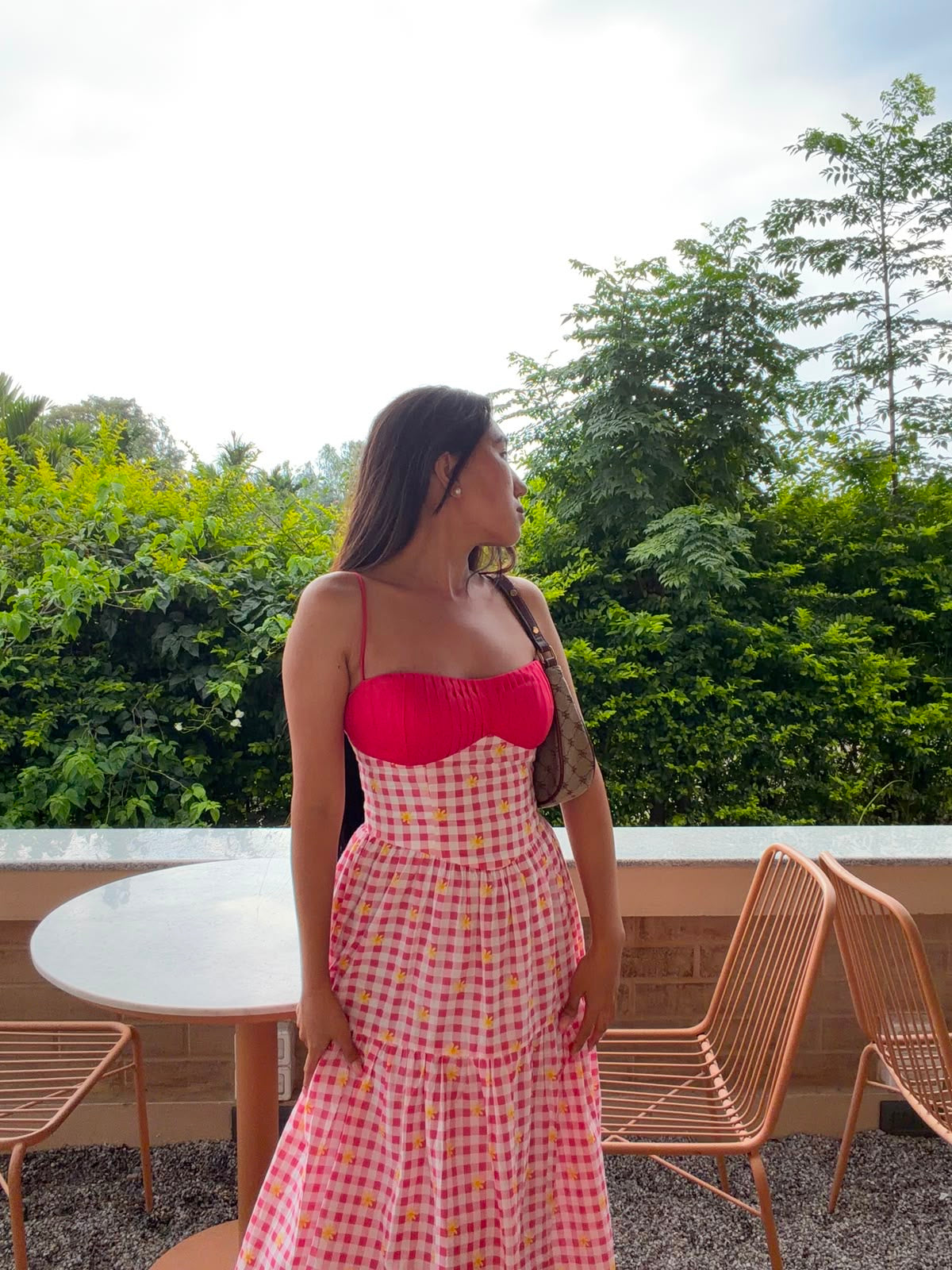 Ruby Ghingham Dress