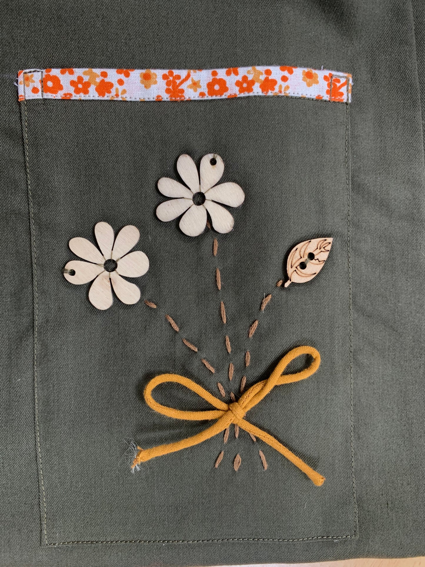 The Olive Bloom Unisex Apron