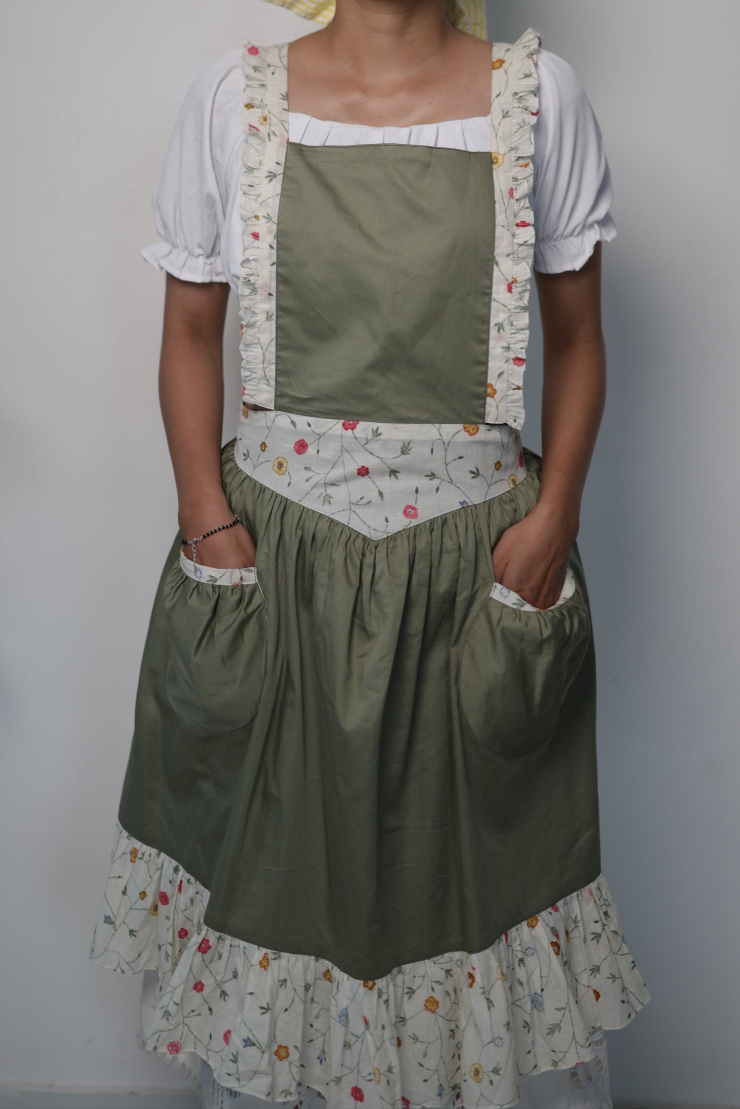 Soft-Spoken Yoke Apron