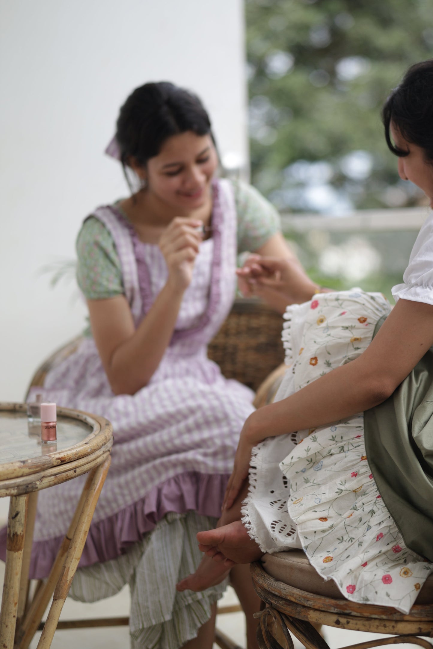 Lavender Check-in Apron