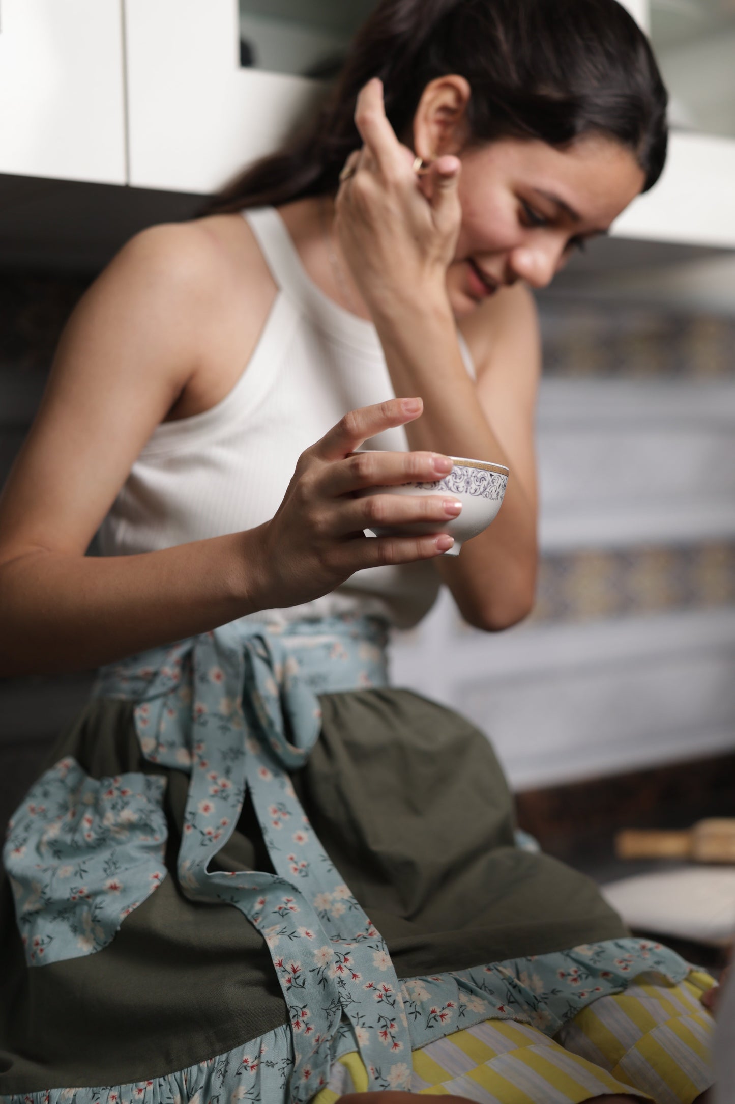 Sage garden Half Apron