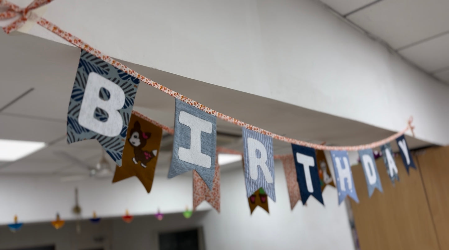 Reversible Celebration Bunting