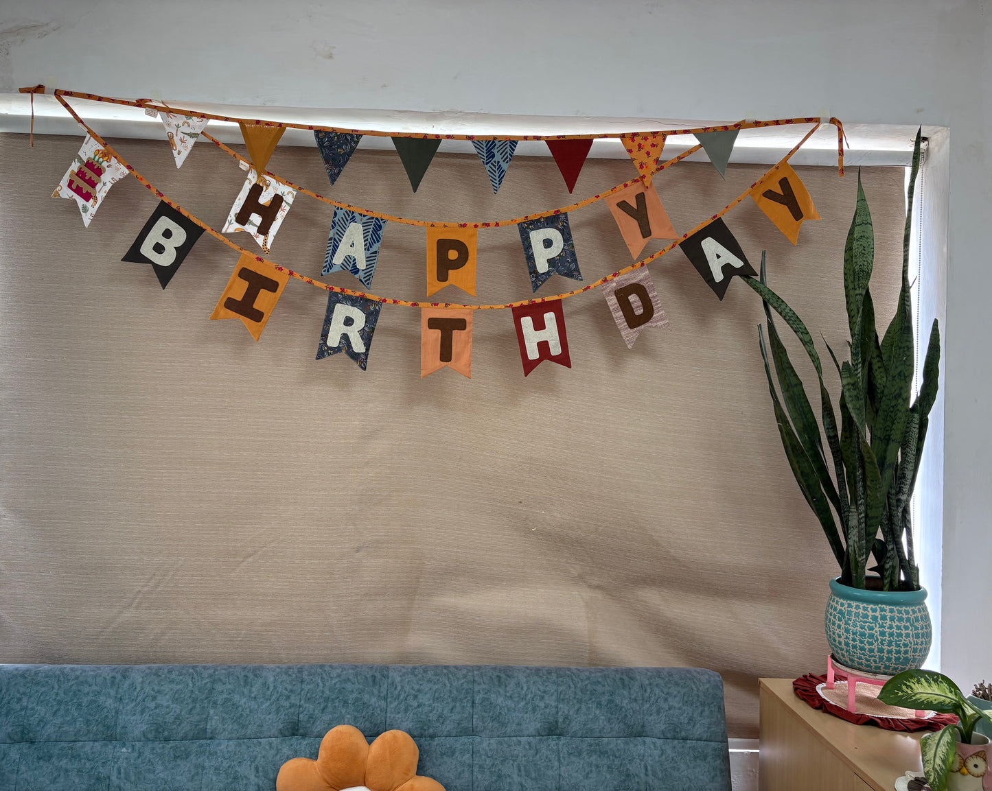 Reversible Celebration Bunting