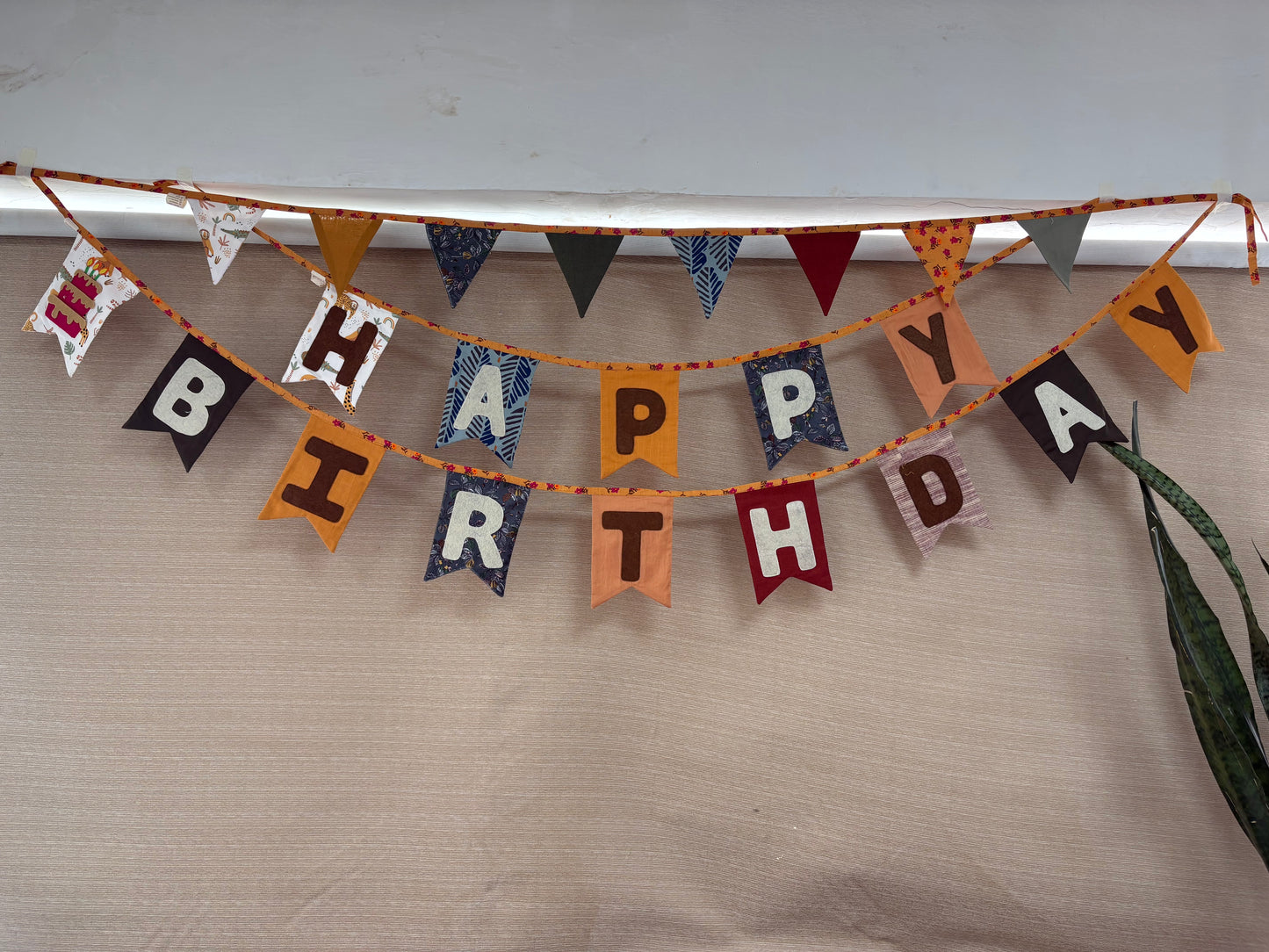 Reversible Celebration Bunting